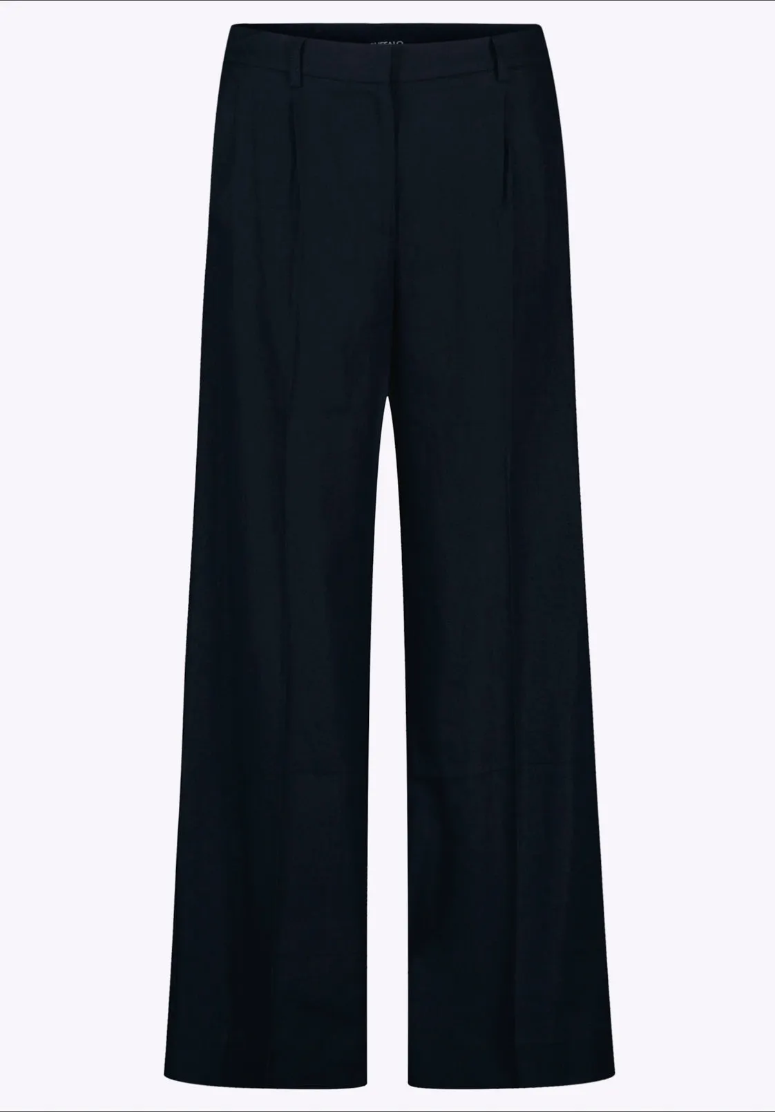 Adelina Women's Linen Blend Wide-Leg Pants, Black - WB0026P