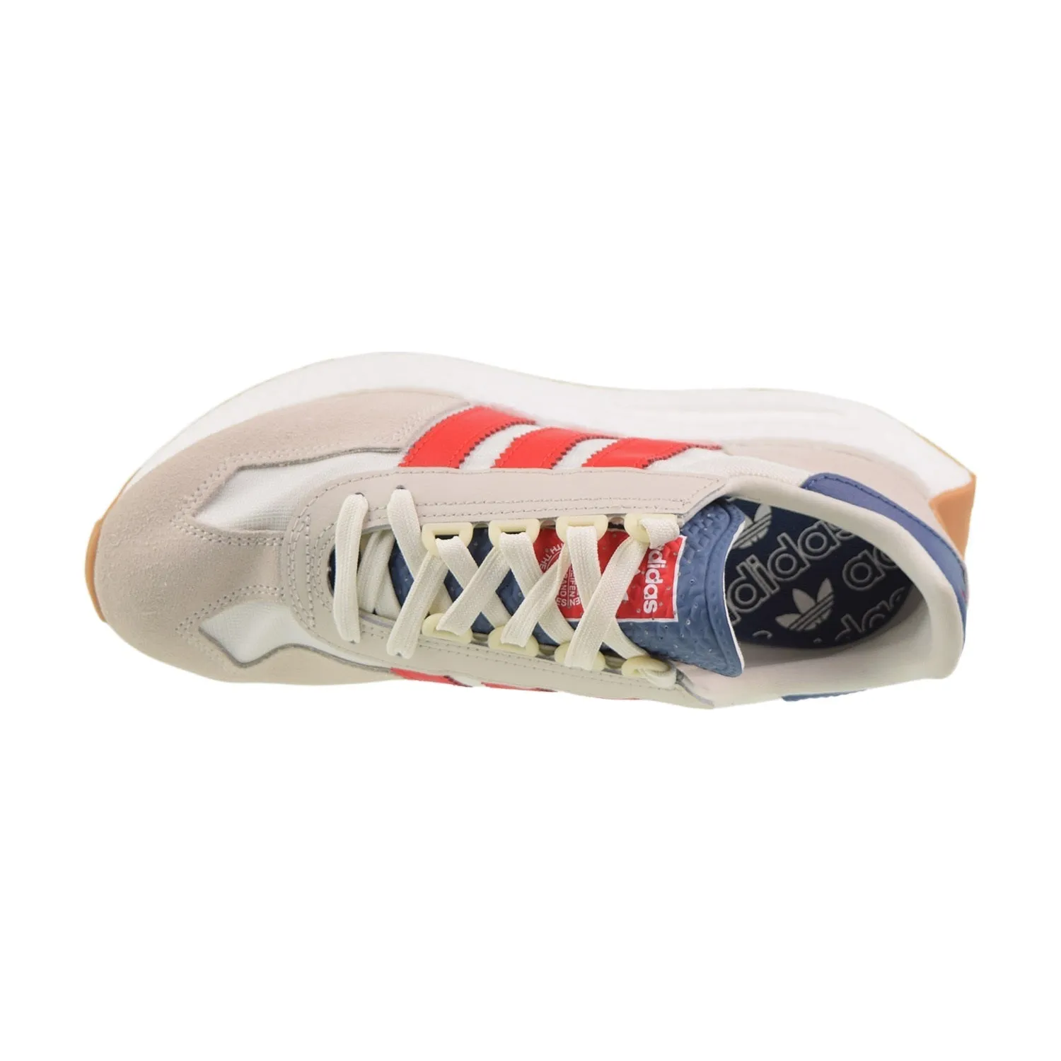 Adidas Retropy E5 Men's Shoes Off White-Vivid Red