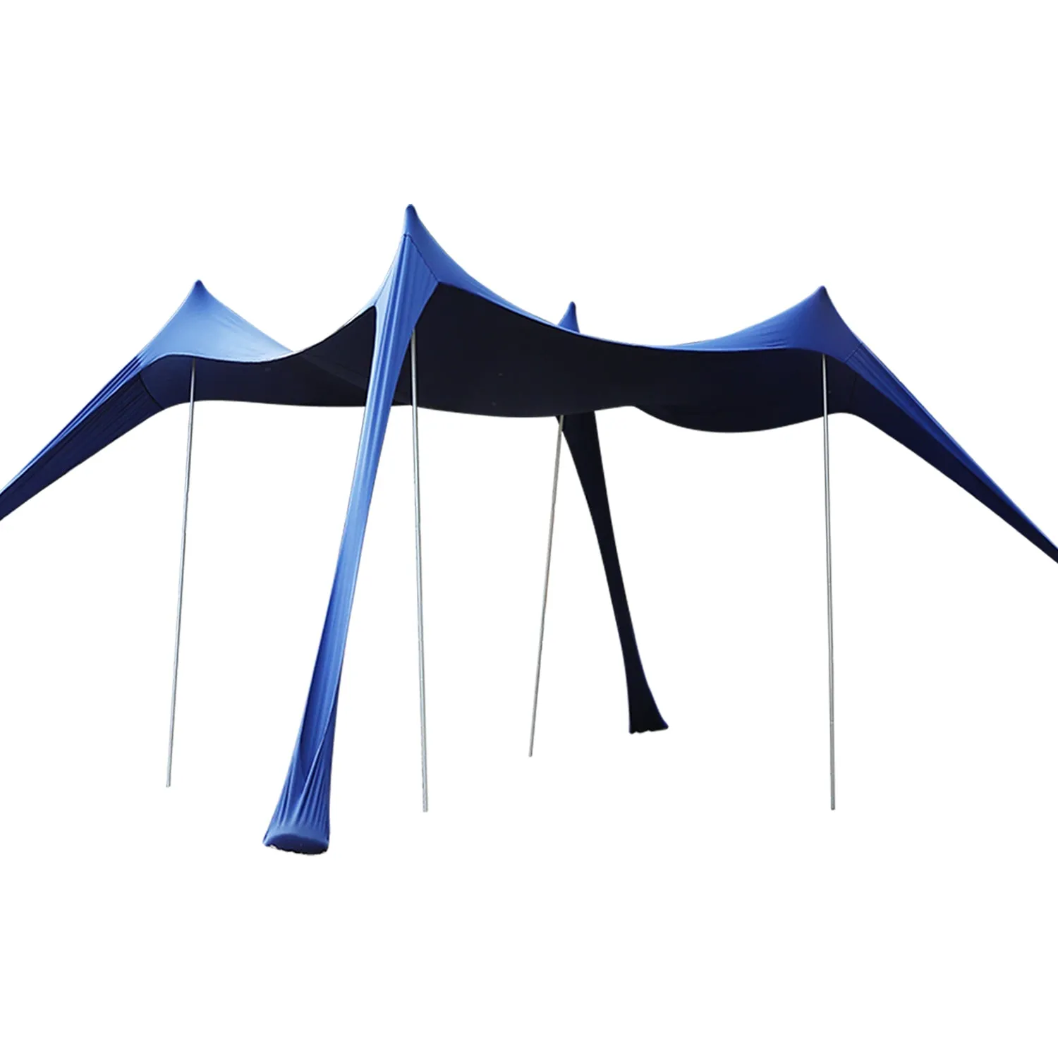 Alpha Camp 10x10 FT Sunshade Beach Tent Sun Shelter UPF 50  Portable Canopy Tent for 3-4 Person