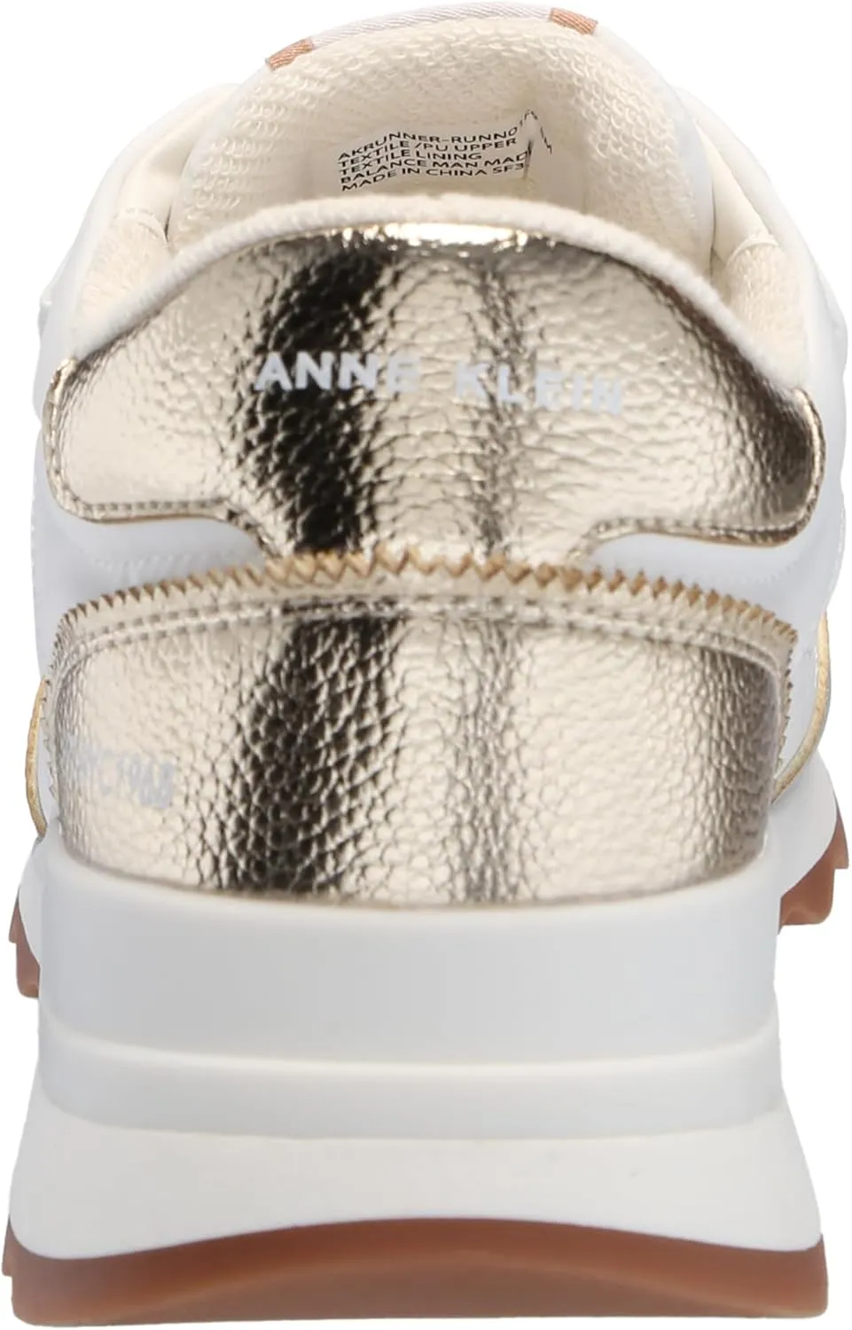 Anne Klein Womens Runner Faux Suede Lifestyle Casual and Fashion Sneakers