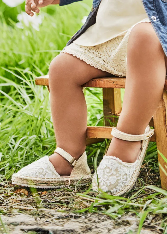Baby Crochet Espadrille Sandals