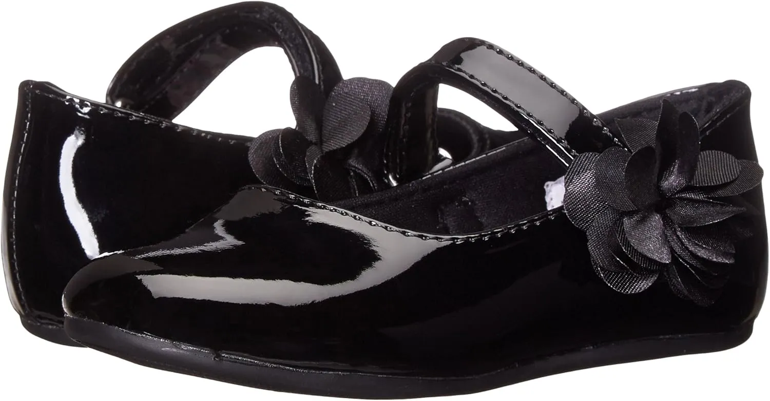 Baby Deer Unisex-Child Patent Skimmer Mary Jane-K First Walker Shoe