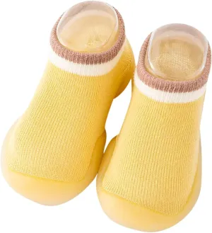 Baby Girl Shoes Autumn Children Toddler Shoes Boys and Girls Floor Sports Socks Shoes Solid Color Light and Cute B