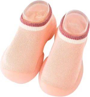 Baby Girl Shoes Autumn Children Toddler Shoes Boys and Girls Floor Sports Socks Shoes Solid Color Light and Cute B