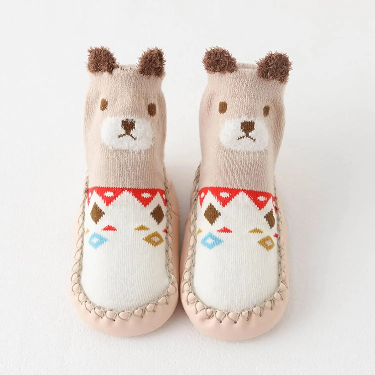 Baby Girl Shoes Cute Children Toddler Shoes Autumn Winter Boys and Girls Floor Socks Shoes Flat Bottom Non Slip Cute