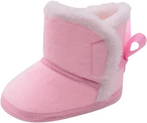 Baby Girl Shoes Prewalker Baby Snow Warm Girls Winter Toddler Infant Boys Shoes -Slip Boots Baby Shoes Cute