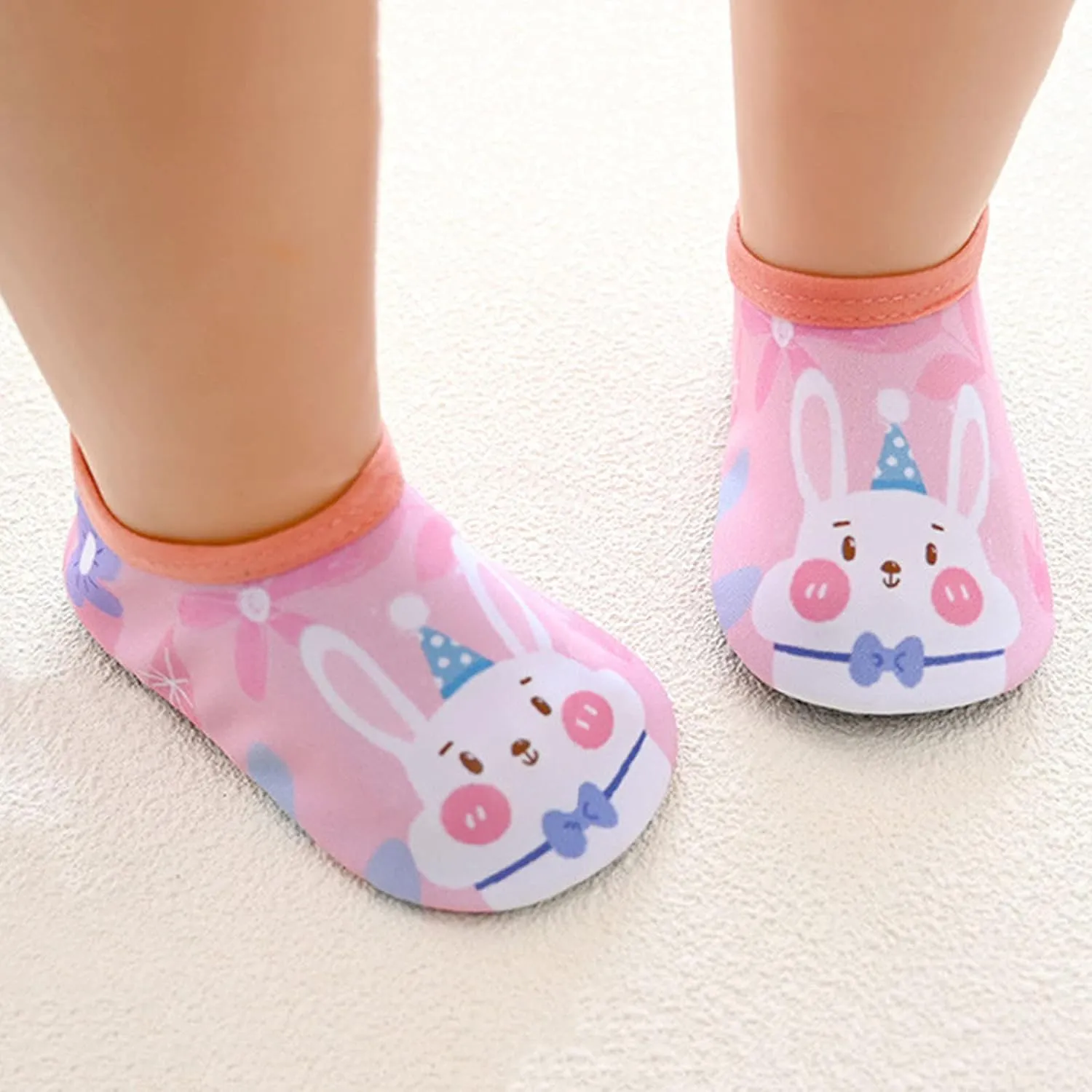 Baby Girl Shoes,Kids Boys Girls Cartoon Animal Pattern Socks Barefoot Shoes Socks Non Slip Floor Mesh Shoes Cute B