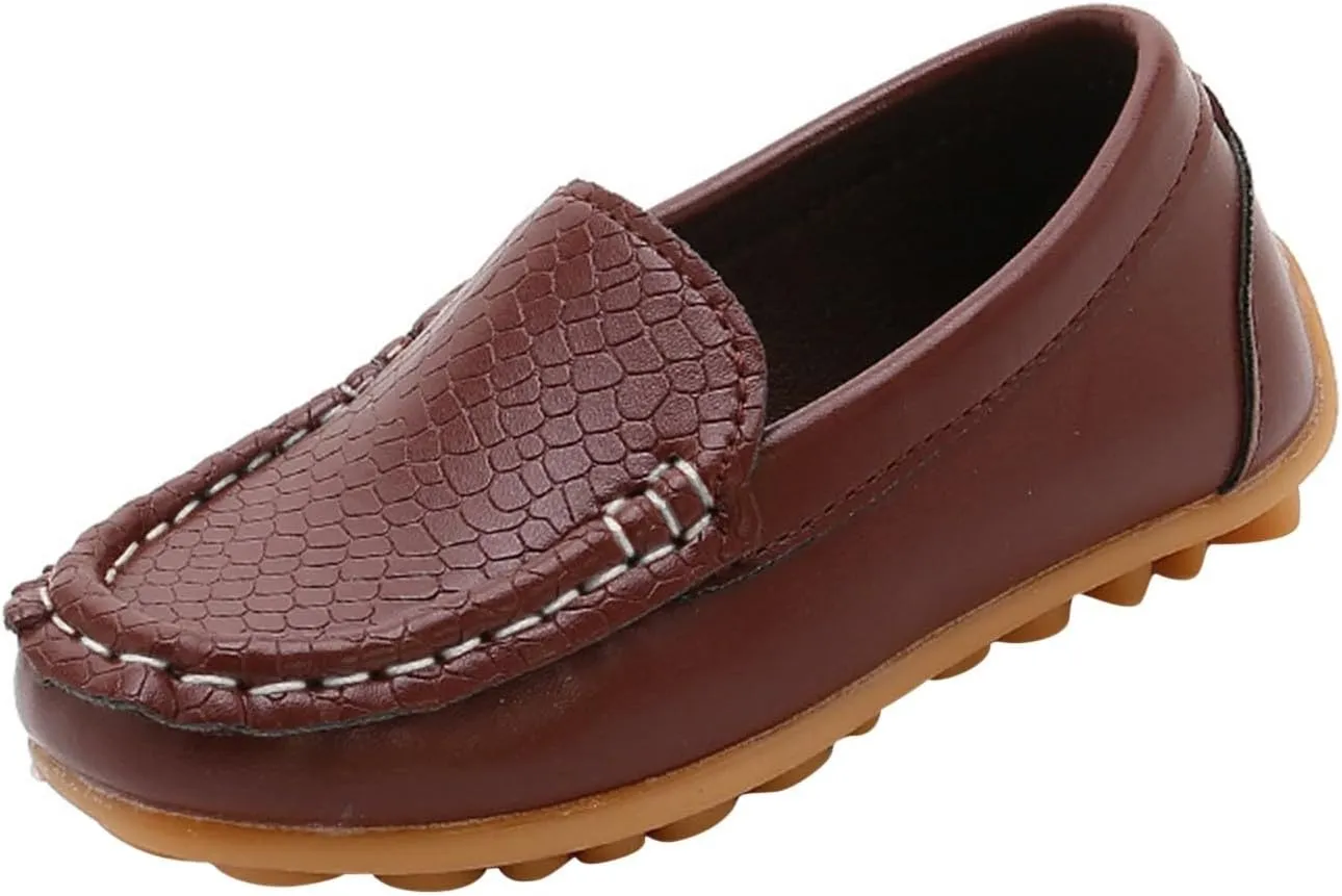 Baby Girls Loafers Soft Slip On Oxford Dress Flats Toddler Casual Shoes School Uniform Moccasin Walking Shoes