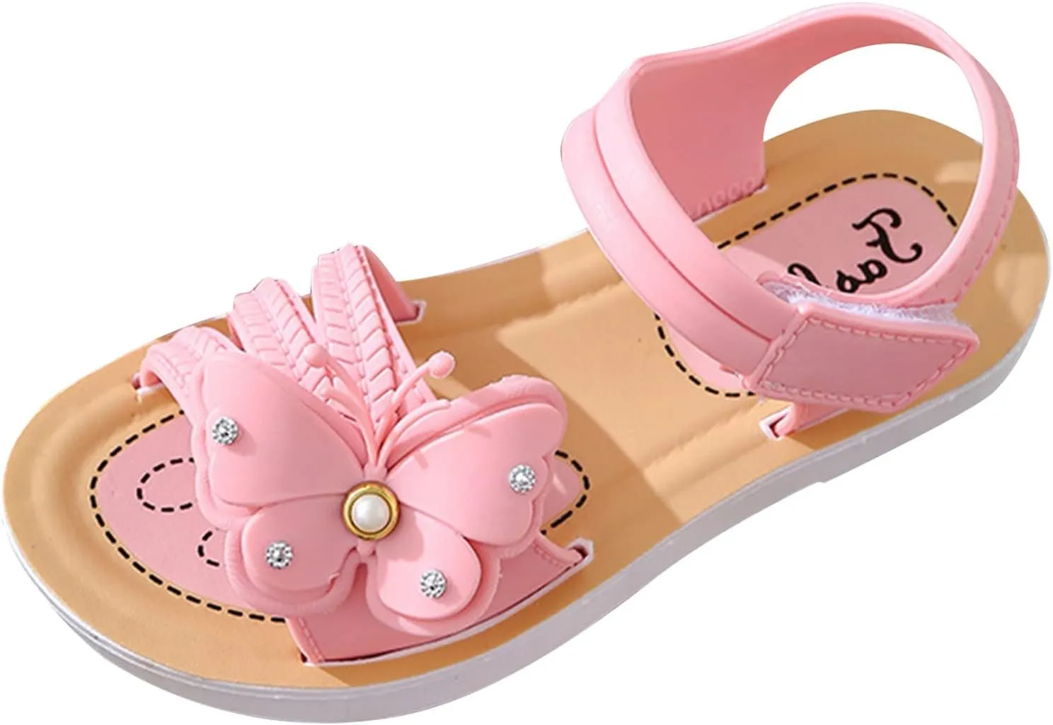 Baby House Sandals Summer New Soft Sole Non Slip Comfortable Fashion Princess Shoes Bow Sandals Girl Toddler Shoes