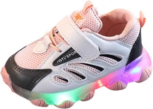 Baby Shoes Light Children Baby Girls Sport Led Kids Luminous Bling Shoes Baby Shoes House Shoes