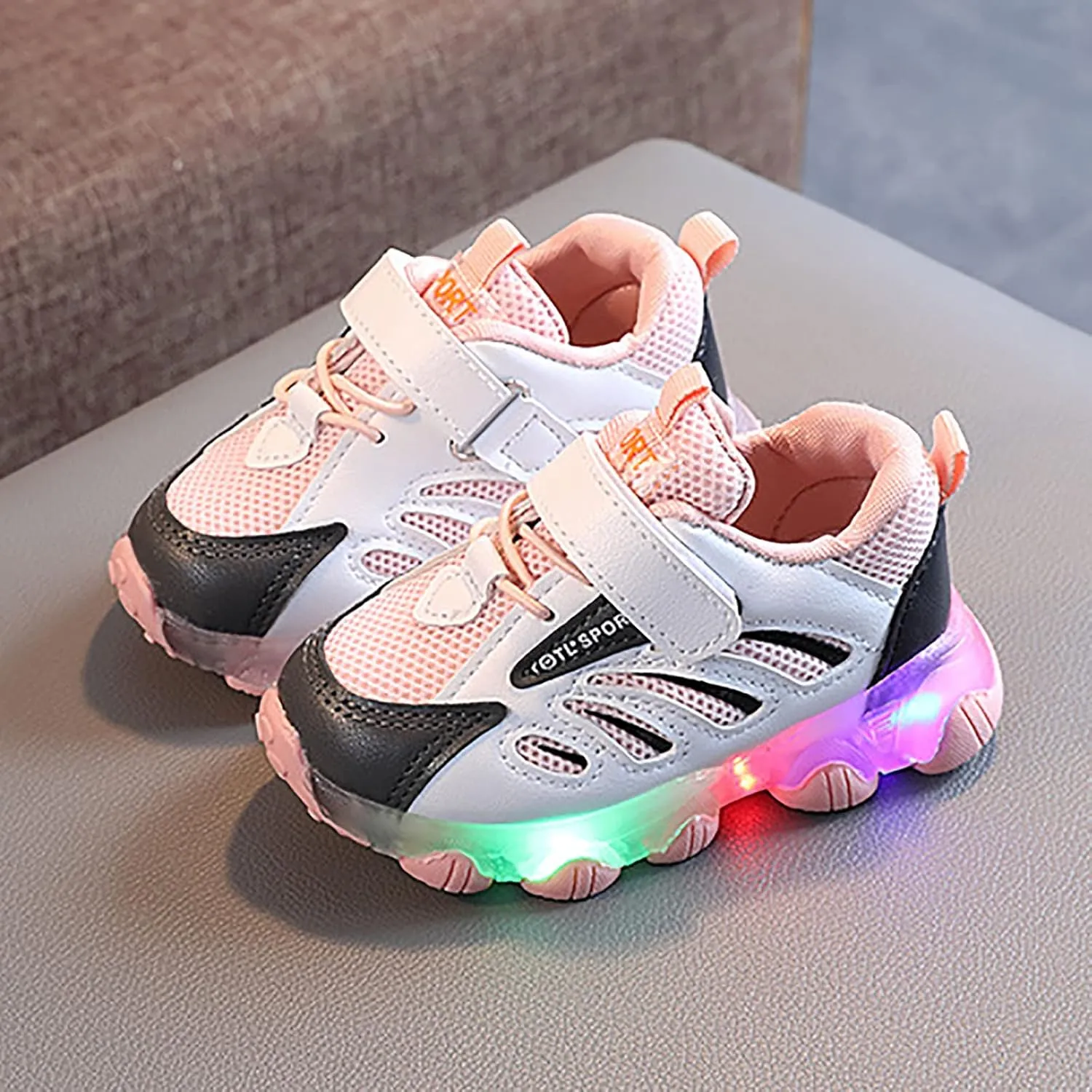 Baby Shoes Light Children Baby Girls Sport Led Kids Luminous Bling Shoes Baby Shoes House Shoes
