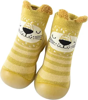 Baby Shoes,Infant Boys Girls Animal Prints Cartoon Socks Shoes Mesh The Floor Socks Non Slip Prewalker Shoes