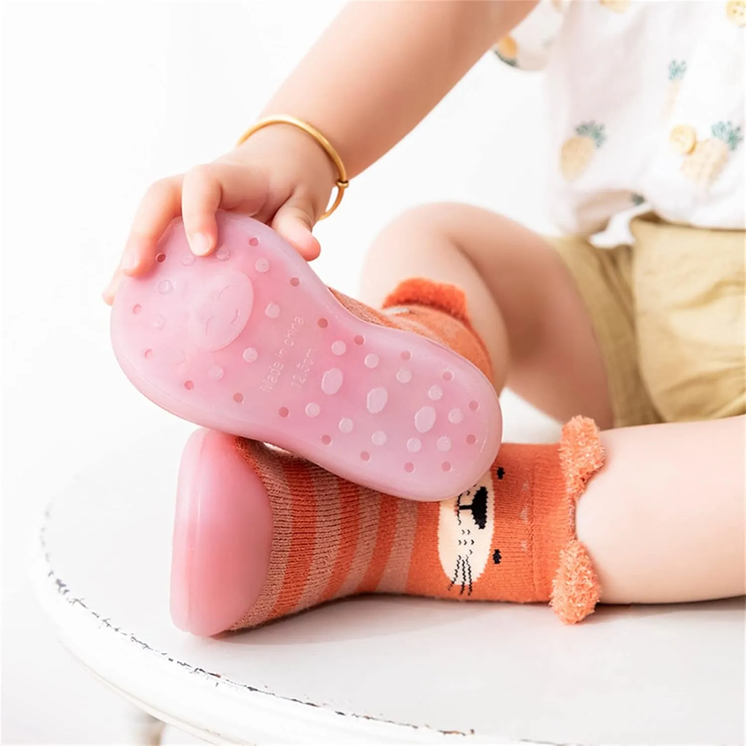 Baby Shoes,Infant Boys Girls Animal Prints Cartoon Socks Shoes Mesh The Floor Socks Non Slip Prewalker Shoes