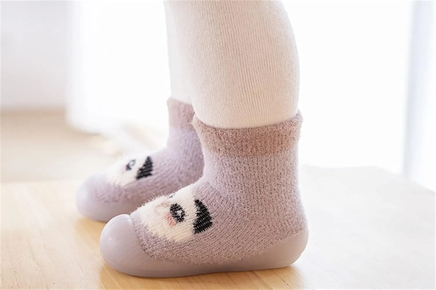 Baby Shoes,Infant Boys Girls Socks Shoes Toddler Fleece WarmThe Floor Socks Non Slip Prewalker Shoes Work Shoes