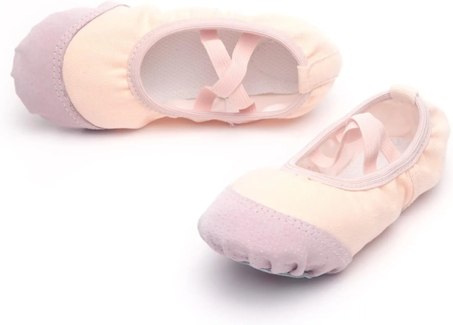 Ballet Shoes for Girls Toddler Ballet Slippers Soft Leather Boys Dance Shoes Soft Leather Slippers with Elastic Strap