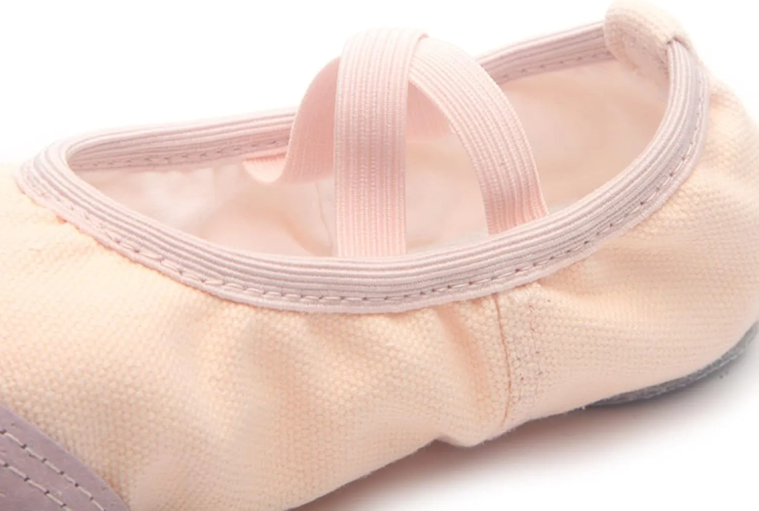 Ballet Shoes for Girls Toddler Ballet Slippers Soft Leather Boys Dance Shoes Soft Leather Slippers with Elastic Strap