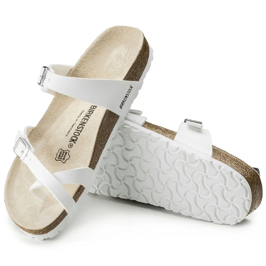 Birkenstock Mayari Sandals- White Birko-Flor