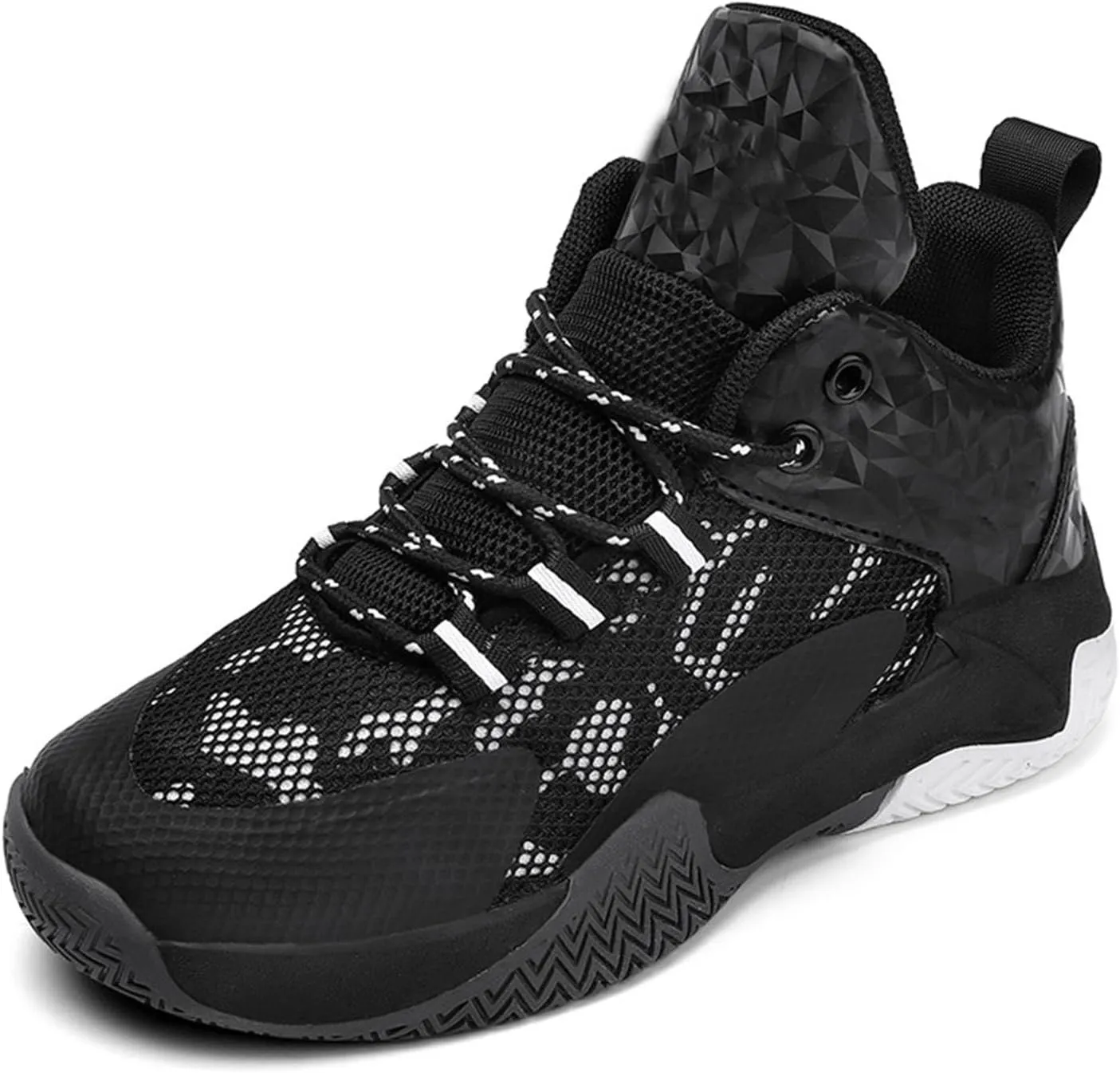 Boys Girls Basketball Shoes High Top Non-Slip Sport Sneakers Boys School Training Shoes Boys Athletic Shoes