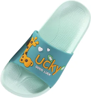 Boys Girls Cartoon Cloud Slides Non-Slip Summer Beach Pool Shoes Toddler Kids Outdoor Slippers Indoor Shower Shoes