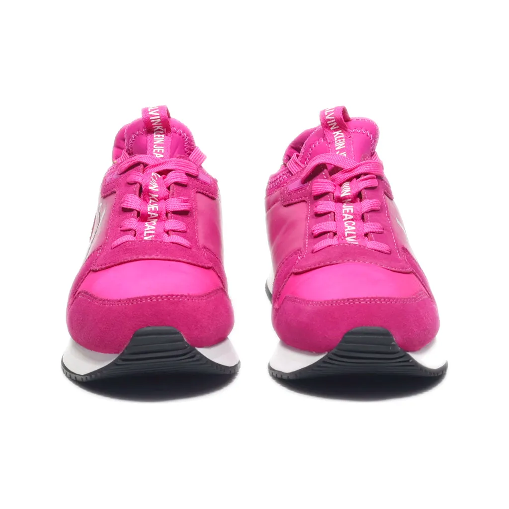 Calvin Klein Trainers & Sneakers Fabric Pink Colour For Women