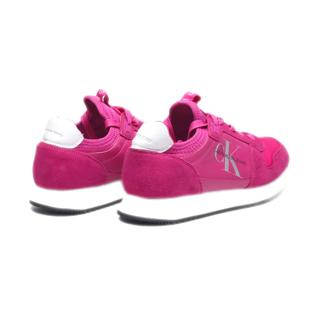 Calvin Klein Trainers & Sneakers Fabric Pink Colour For Women