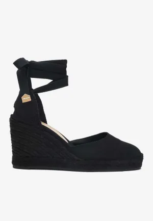 Carina 90 Canvas Wedge Espadrilles