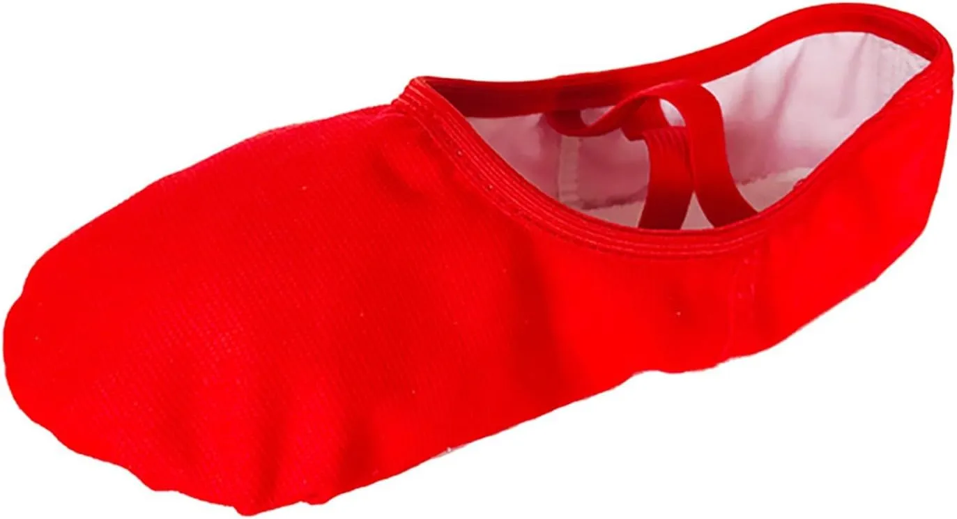 Child Ballet Shoes, Toddler Shoes, Girls Ballet Slippers, Soft Upper, Full Suede Outsole, Pre-Sewn Girls Dress Shoes