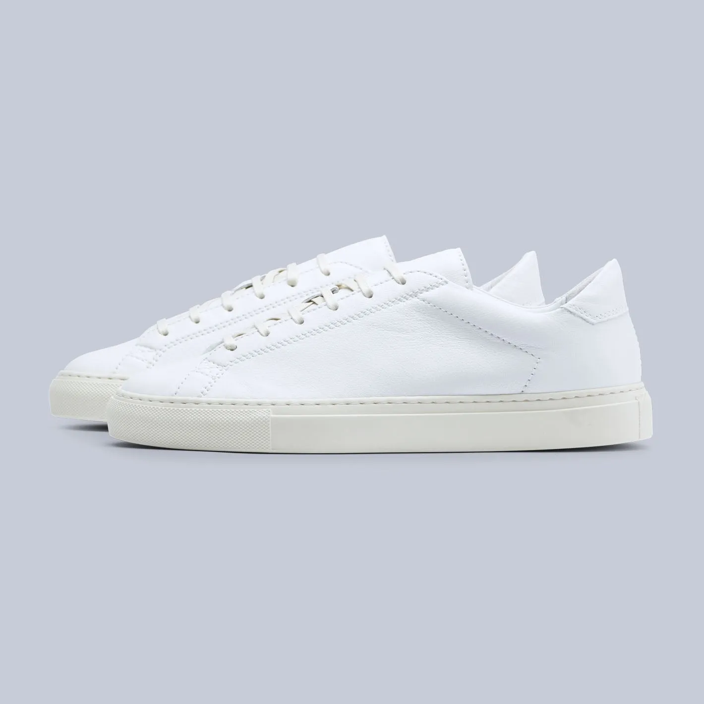 Classic White Racquet Sr Sneakers