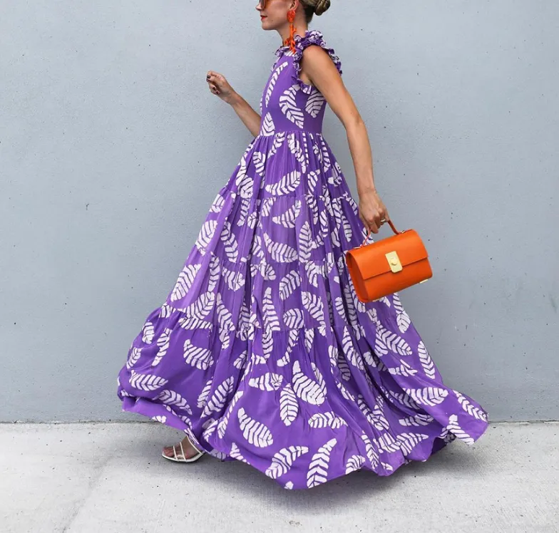 Crislyn - Printed Maxi Dress