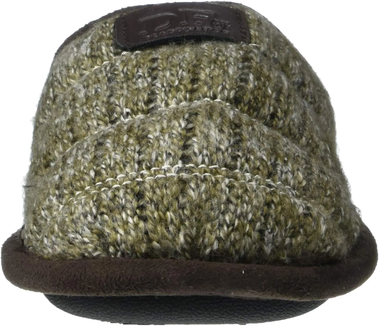 Dearfoams Unisex-Baby Df Kids Toddlers Quilted Knit Clog Slipper