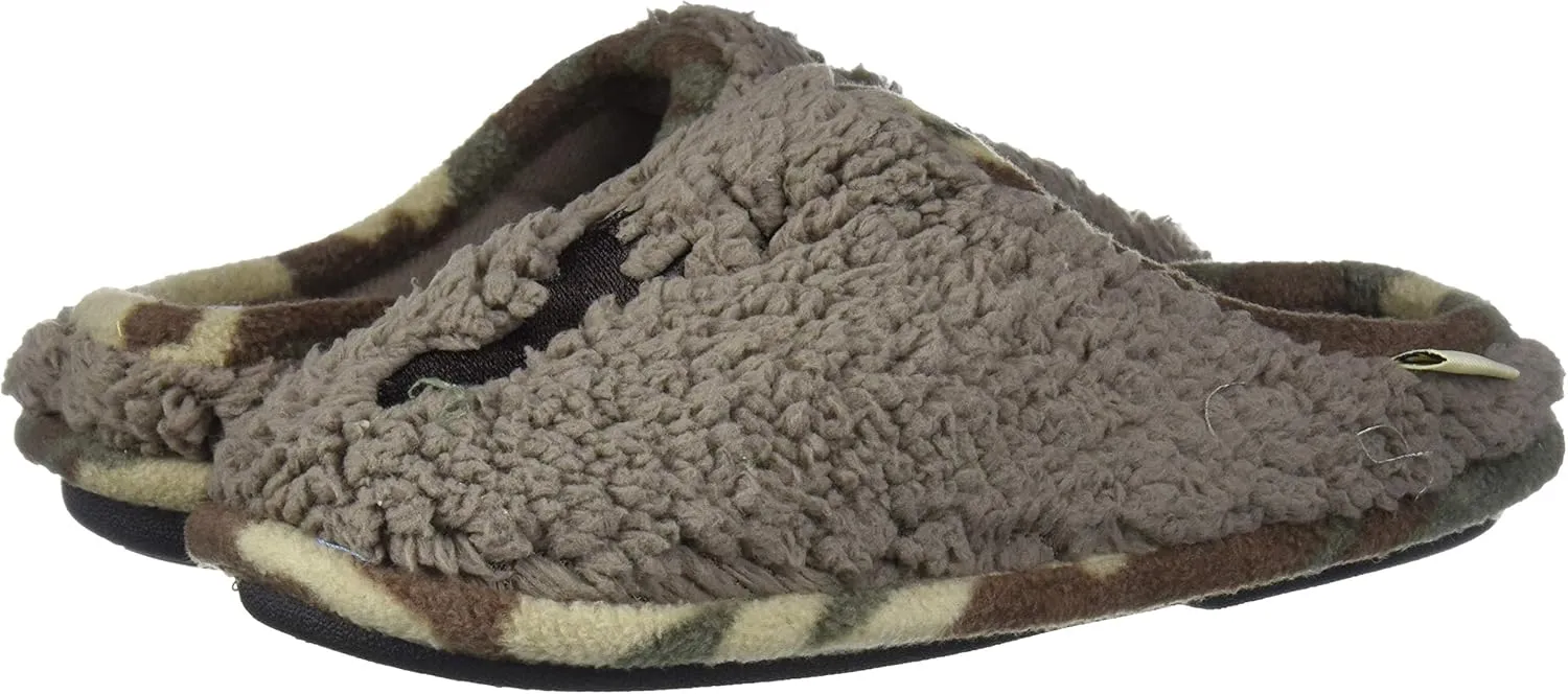 Dearfoams Unisex-Child Kids Toddlers Embroidered Animal Character Clog Slipper