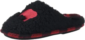 Dearfoams Unisex-Child Kids Toddlers Embroidered Animal Character Clog Slipper