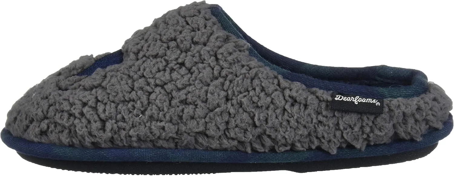 Dearfoams Unisex-Child Kids Toddlers Embroidered Animal Character Clog Slipper