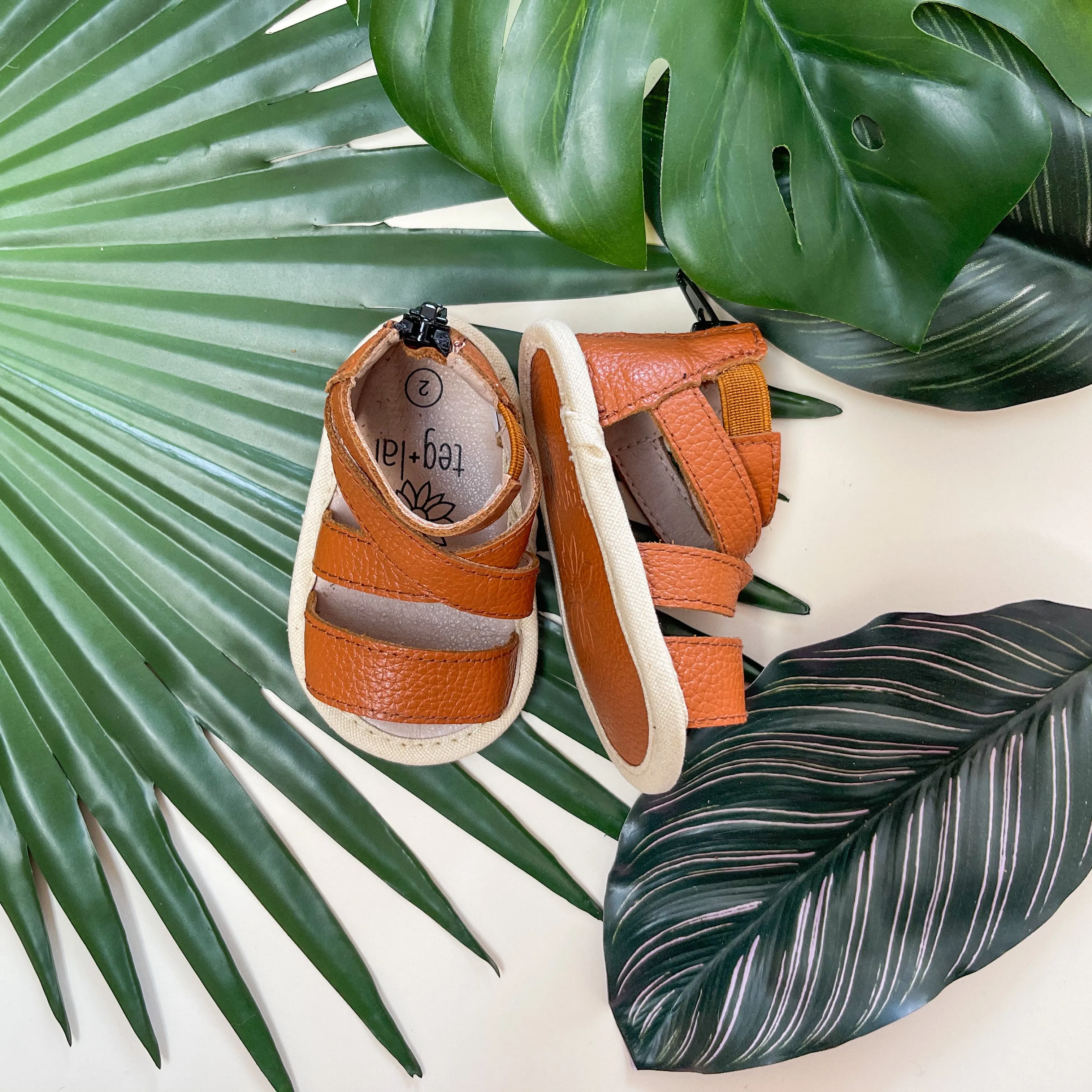 Debbie Flats Tobacco Brown