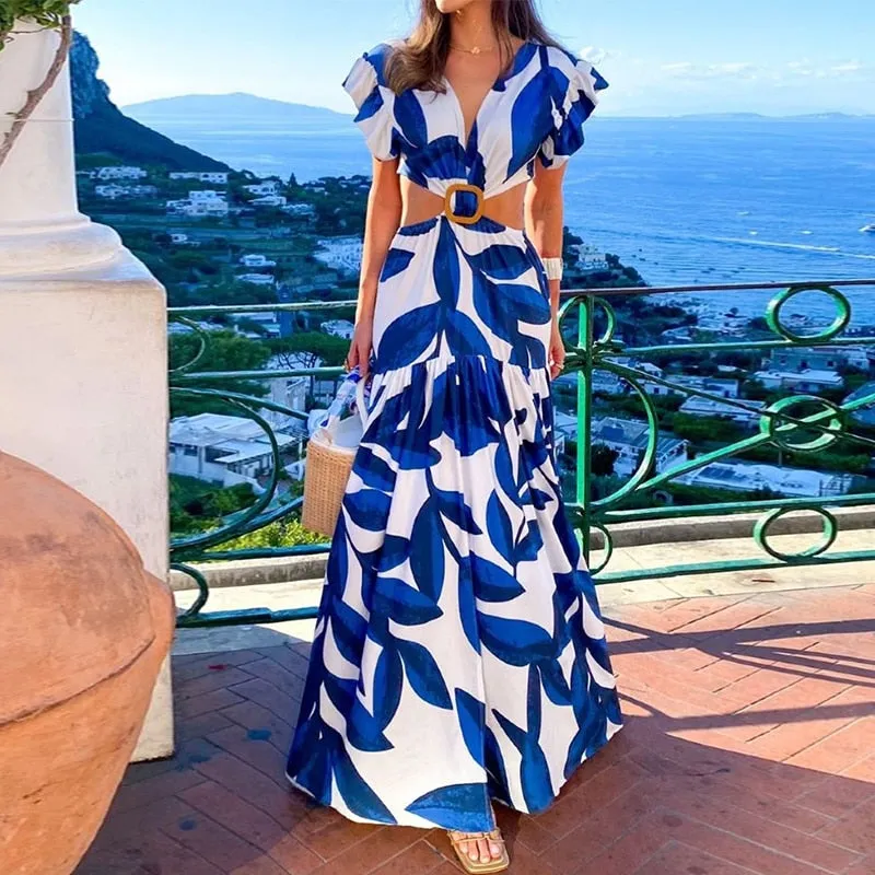 Denise - Cutout Maxi Dress