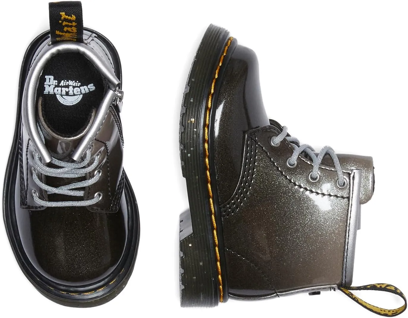 Dr. Martens Unisex-Child 1460 Glitter (Toddler) Fashion Boot