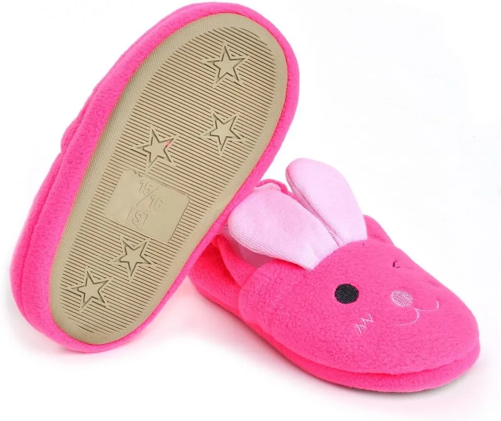 ESTAMICO Girls Boys Slippers Kids Warm Soft Boot Slipper