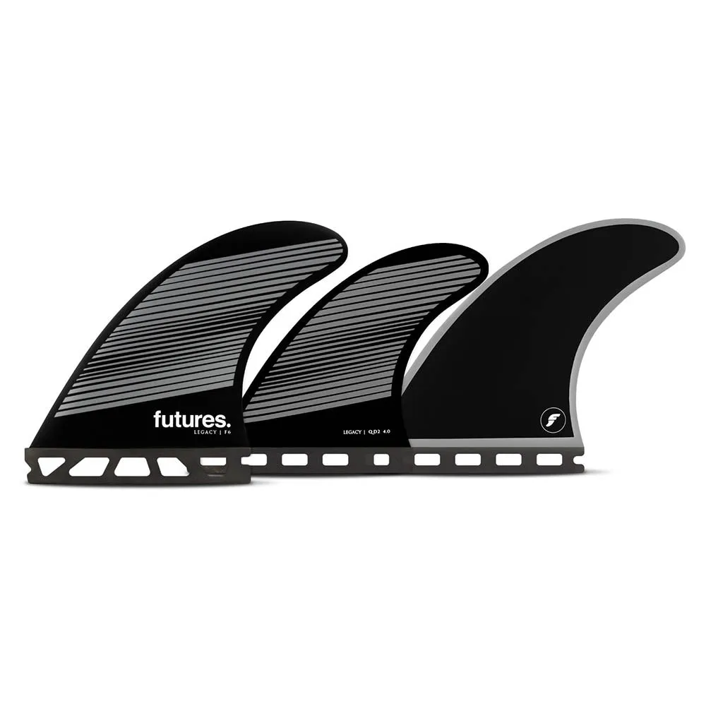 Futures Fins F6 Legacy Series Honeycomb Tri Quad Fin Set