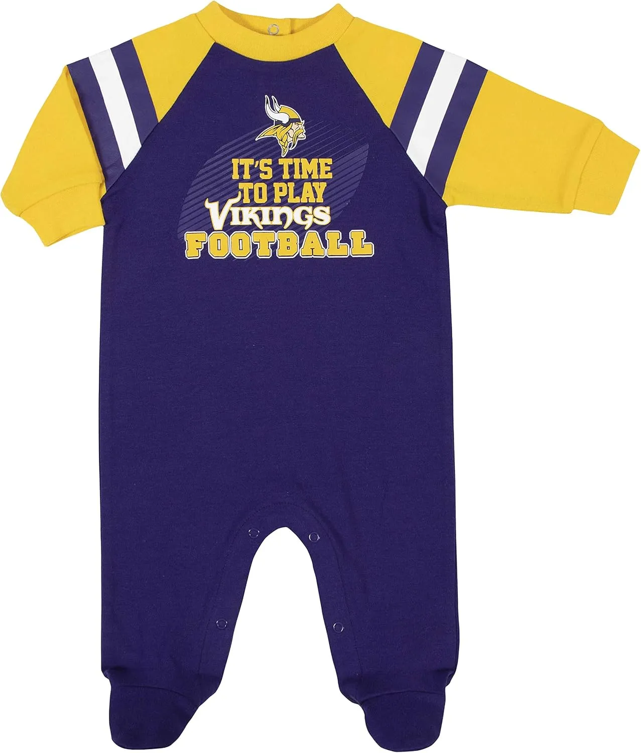 Gerber NFL Unisex Baby Nfl Team Footed Sleep and Play
