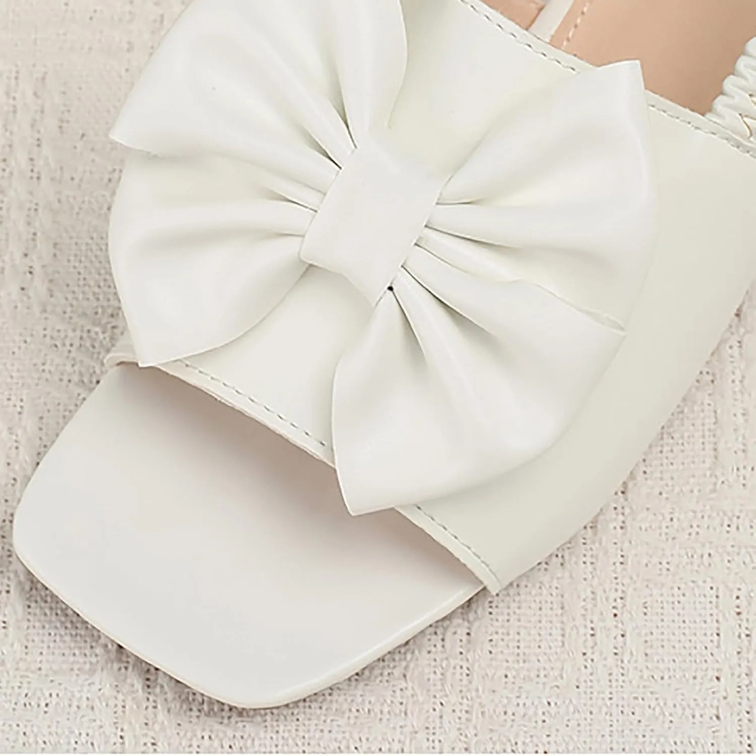 Girls Sandals for Big Kid Girls Sandals Soft Sole Lace Shoes Comfortable Non Slip Beach Shoes Elastic Band White Fairy Children's