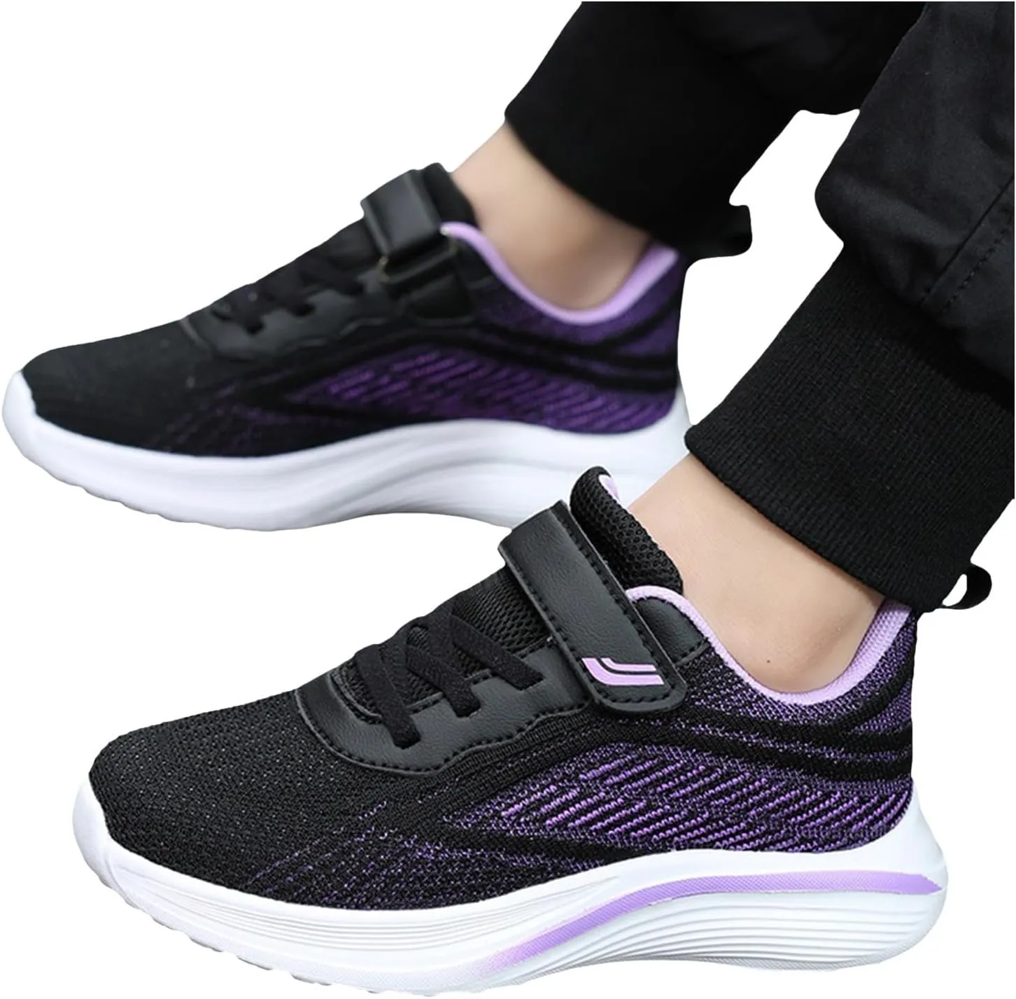 IWIHMIV Girls Athletic Shoes Toddler Tennis Shoes Sneakers for Boys Running Shoes Girls Boys Casual Breathable Sports Shoes
