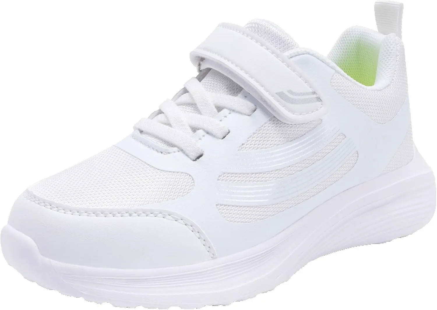 IWIHMIV Girls Athletic Shoes Toddler Tennis Shoes Sneakers for Boys Running Shoes Girls Boys Casual Breathable Sports Shoes