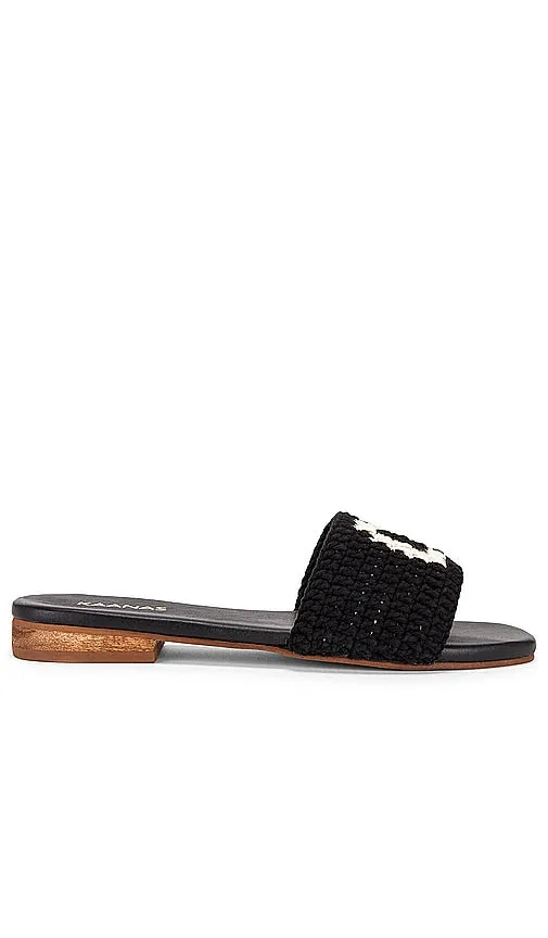 Kaanas Serin Ciao Sandal in Black