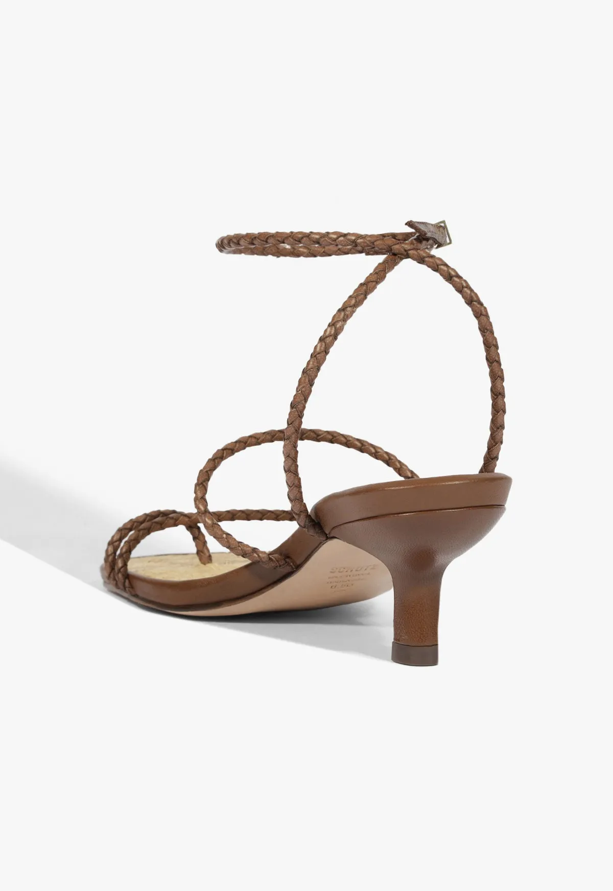 Kaya Straw Mid Sandal