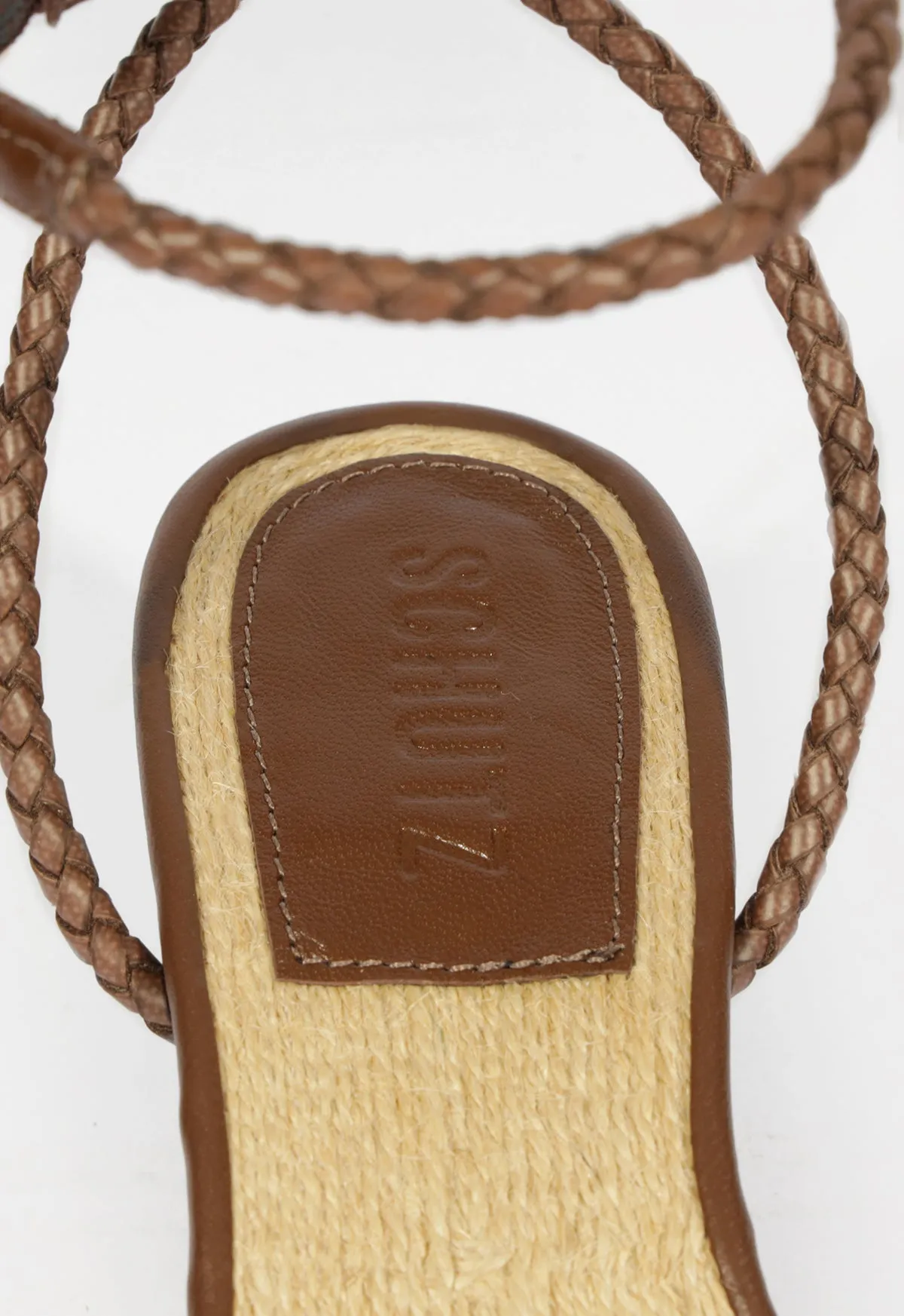 Kaya Straw Mid Sandal