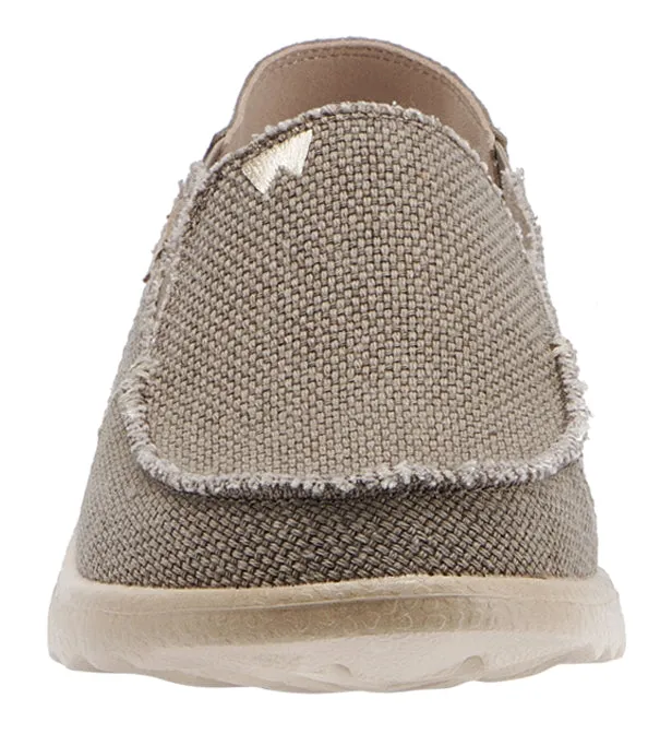 Kickback Mens Couch 2.0 Vibe Slip On Canvas Shoes - Bruno Brown