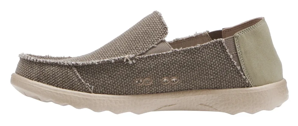 Kickback Mens Couch 2.0 Vibe Slip On Canvas Shoes - Bruno Brown