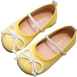 Kids Mary Jane Flat Shoes Little Girls Toddler Dress Ballet Shoes Non Slip Soft Sole Platform Birthday Party Sandals