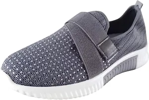 Ladmiple Tennis Shoes Womens Slip Ons Sneakers Walking Running Breathable Lightweight Mesh Gym Non Slip Workout Shoes