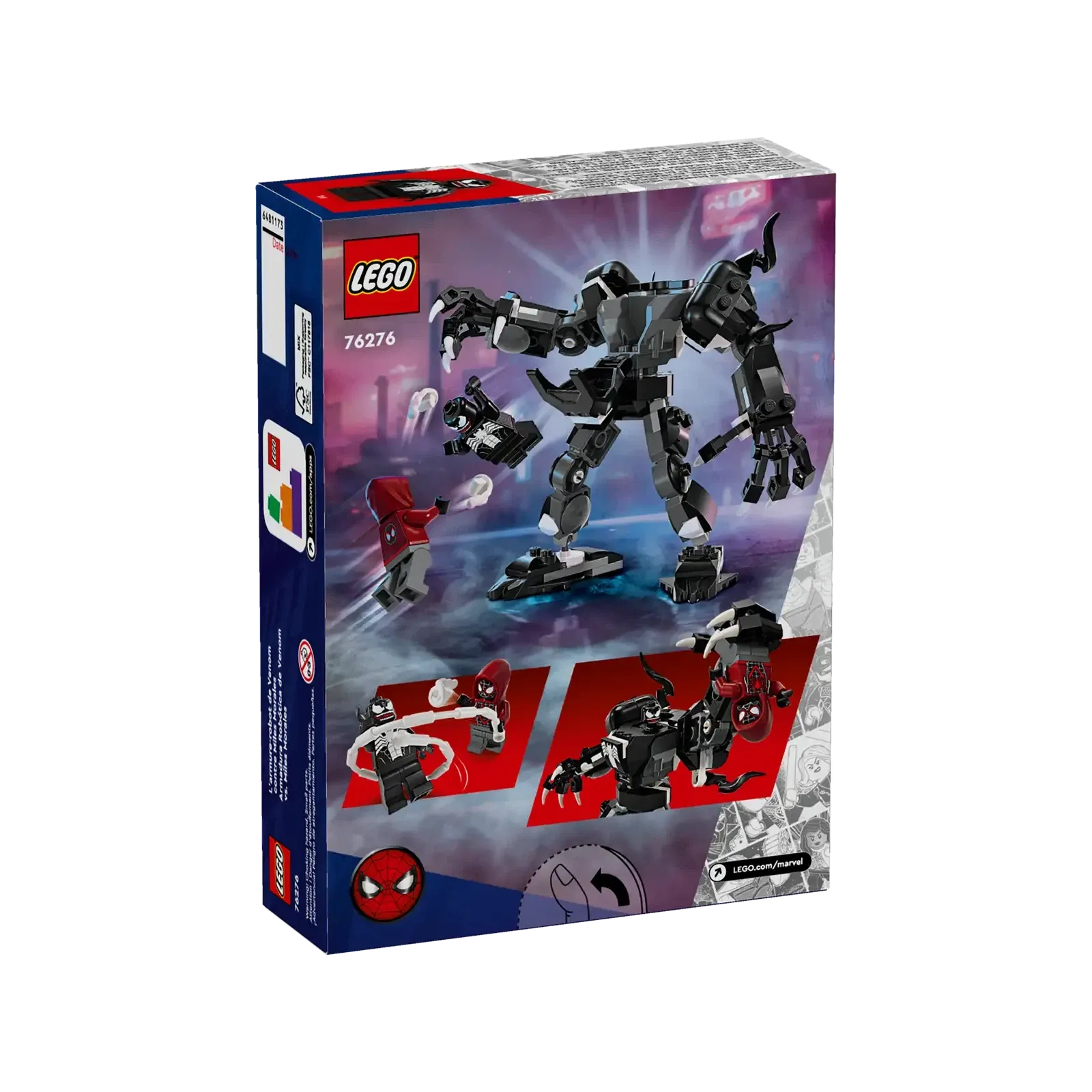 LEGO® Marvel Venom Mech Armor vs. Miles Morales (76276)